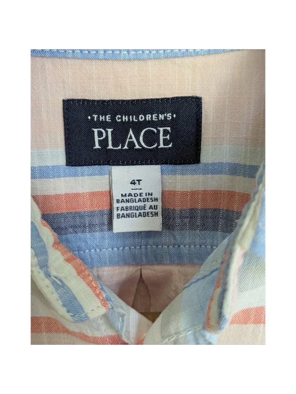 The Children’s Place Striped Button-Up